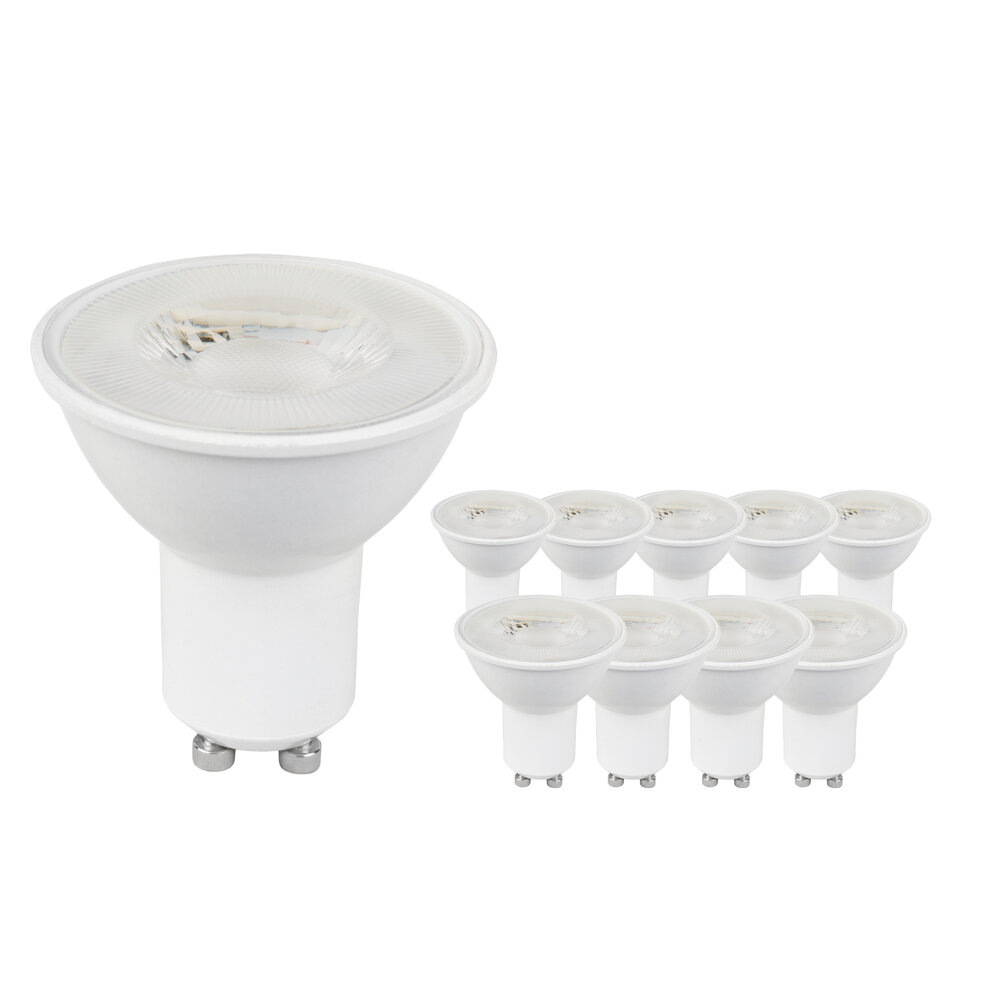Ledvion 10x GU10 LED Spots - 4.5W - 2700K - Voordeelverpakking