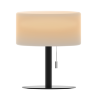 Calex LED Oplaadbare Tafellamp - 3000K + RGB Modus - IP44 - Zwart