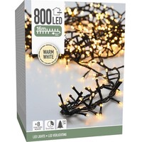 Lightexpert 16m LED Kerstverlichting - IJspegelverlichting Buiten - 800 LEDs - Extra warm wit licht