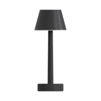 Calex Oplaadbare Tafellamp - 5W - 2700K - IP54 - Zwart - Voor binnen & buiten
