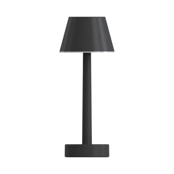 Calex Oplaadbare Tafellamp - 5W - 2700K - IP54 - Zwart - Voor binnen & buiten
