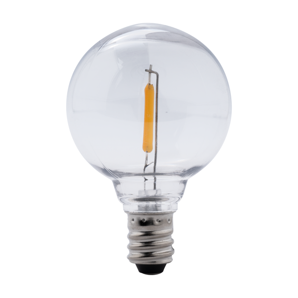 Ledvion E12 LED Lamp Filament - 0,3W - 2700K - 39 Lumen - Clear - 25 Pack