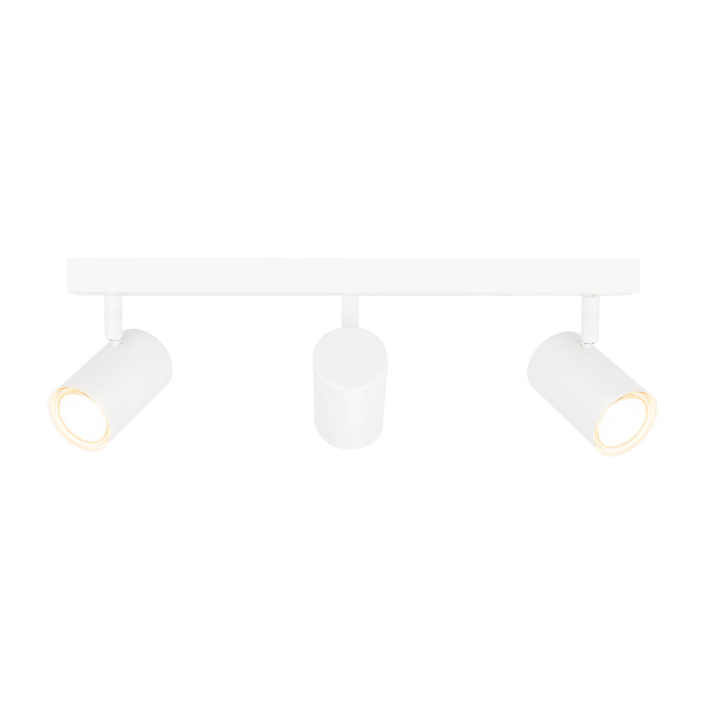 Ledvion LED Plafondspot Wit Trio - Dimbaar - 3W - 2700K - Kantelbaar