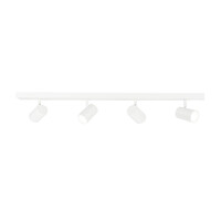 Ledvion LED Plafondspot Wit 4-lichts - Dimbaar - 3W - 6500K - Kantelbaar
