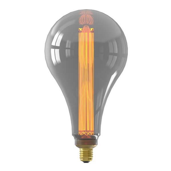 Calex Calex Royal Osby XXL LED Lamp - E27 - 3,5W - Titanium - Dimbaar