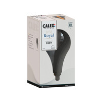 Calex Calex Royal Osby XXL LED Lamp - E27 - 3,5W - Titanium - Dimbaar