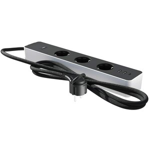 Calex Smart Stekkerdoos + USB - Tafelcontactdoos - 3-Voudig