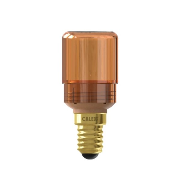 Calex Calex Crown LED Glasvezel Lamp - E14 - 2,3W - Goud - Dimbaar
