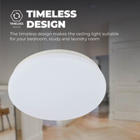 Ledvion LED Plafondlamp - 18W - 3000K - 1800 Lumen - Ø24 CM