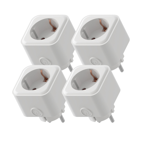 Ledvion 4x Slimme stekker - Energieverbruiksmeter - Smart / WiFi  Stekker