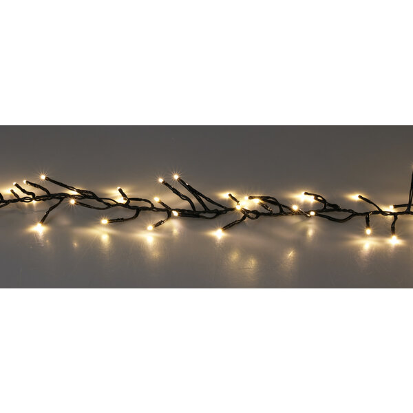 Lightexpert 4,9m LED Kerstverlichting - IJspegelverlichting Buiten - 384 LEDs - Warm wit licht