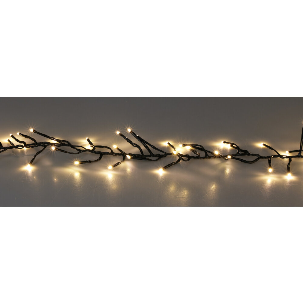 Lightexpert 12,4m LED Kerstverlichting - IJspegelverlichting Buiten - 960 LEDs - Warm wit licht