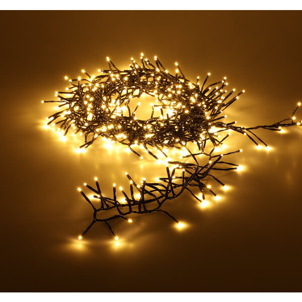 Lightexpert 4,9m LED Kerstverlichting - 384 LEDs - Extra warm wit licht