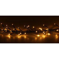 Lightexpert 4,9m LED Kerstverlichting - IJspegelverlichting Buiten - 384 LEDs - Extra warm wit licht