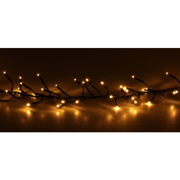 Lightexpert 4,9m LED Kerstverlichting - IJspegelverlichting Buiten - 384 LEDs - Extra warm wit licht