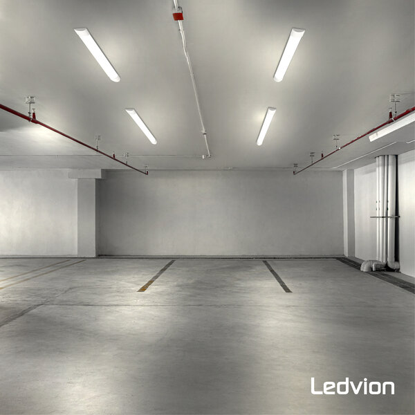 Ledvion 5 Pack - LED Batten 120 cm - Samsung LED Chips - 30W - 140lm/W - 4000K - 5 Jaar Garantie