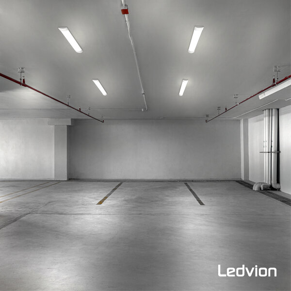 Ledvion 5 Pack - LED Batten 60 cm - Samsung LED Chips - 15W - 140lm/W - 6500K - 5 Jaar Garantie