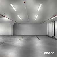 Ledvion 2 Pack - LED Batten 120 cm - Samsung LED Chips - 30W - 140lm/W - 6500K - 5 Jaar Garantie