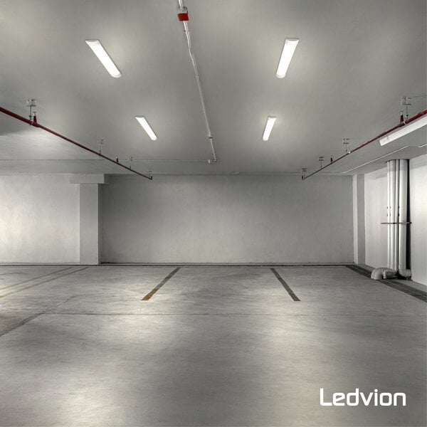 Ledvion 25 Pack - LED Batten 120 cm - Samsung LED Chips - 30W - 140lm/W - 4000K - 5 Jaar Garantie