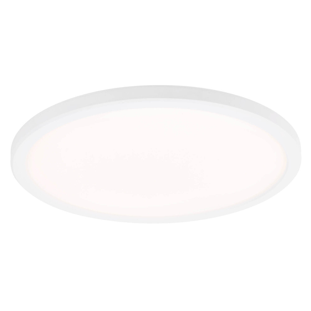 Ledvion Badkamer Plafondlamp - 18W - 1620 Lumen - Wit - Ø29 CM - IP44 Waterdicht - 2700K - LED Plafonniere