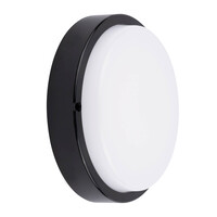 Ledvion LED Bulkhead Ø22 CM - 10W - CCT - 1000 Lumen - Zwart - IP65 Waterdicht - 5 jaar garantie