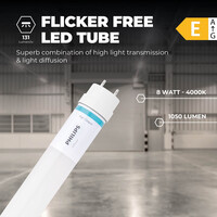 Philips Philips LED TL Buis 60cm - 8W - 4000K - T8 - Master Value (EM/MAINS) - High Output