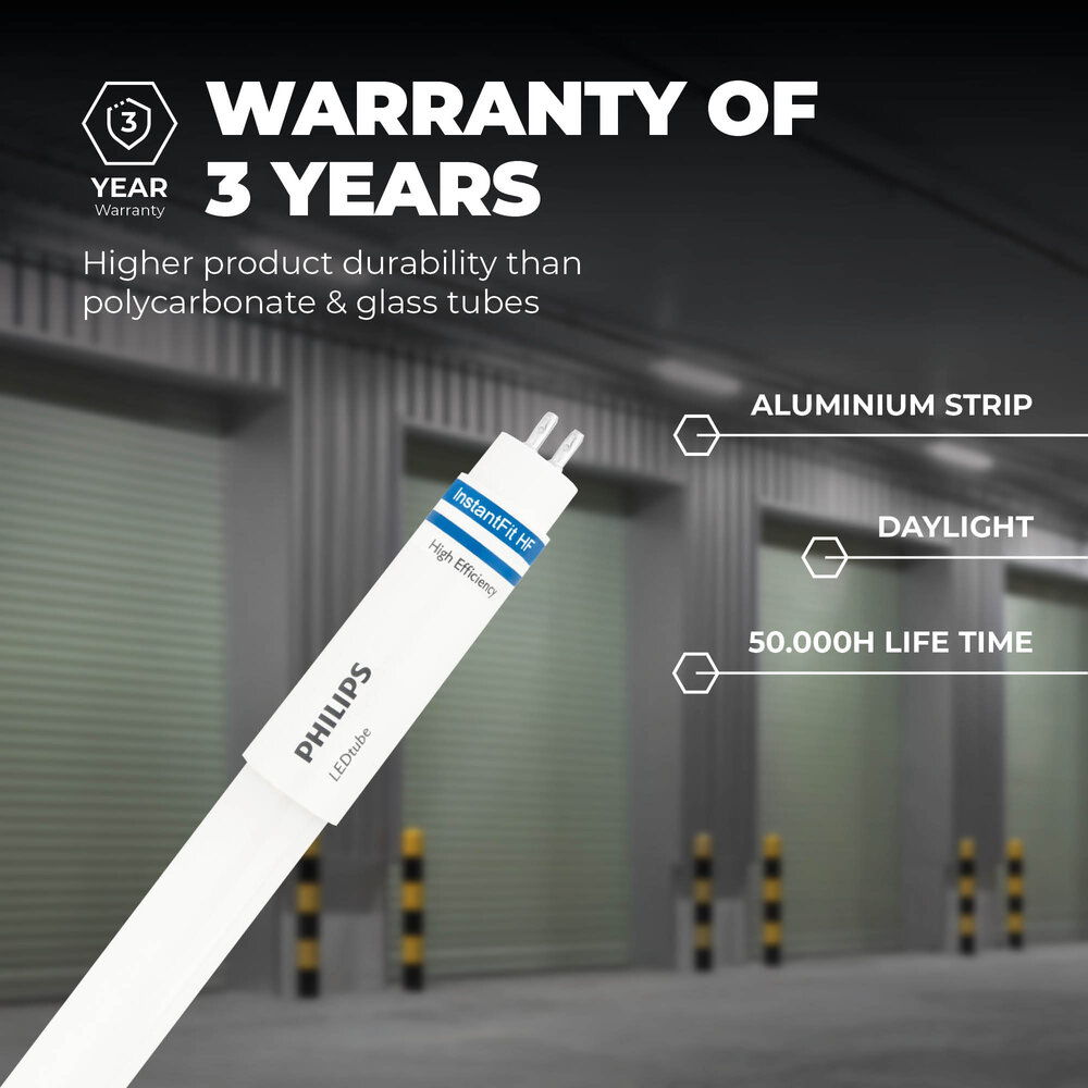 Philips Philips T5 LED Buis 60CM - 8W - 6500K - 131lm/W - High Efficiency
