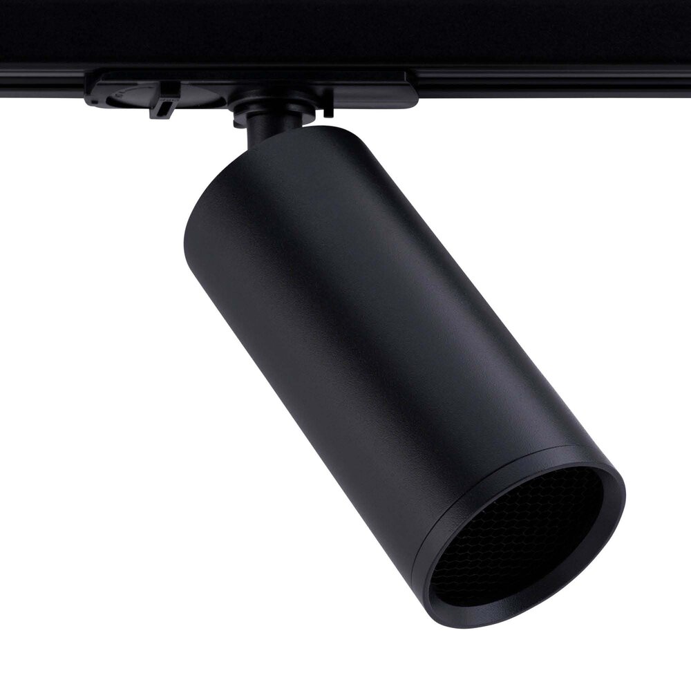 Ledvion 1m LED Railverlichting - 2 Railspots - 3W - 2700K - Dimbaar - 1-Fase Railsysteem - Zwart