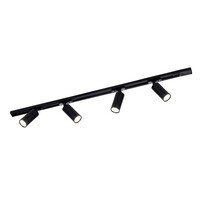 Ledvion 1m LED Railverlichting - Incl. 4 Railspots - Dimbaar - 1 Fase
