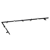 Ledvion 3m LED Railverlichting - 8 Railspots - 3W - 2700K - Dimbaar - 1-Fase Railsysteem - Zwart