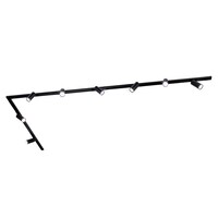 3m Smart LED Railverlichting - 8 Railspots - 4,9W - RGB+CCT - Dimbaar - 1-Fase Railsysteem - Zwart