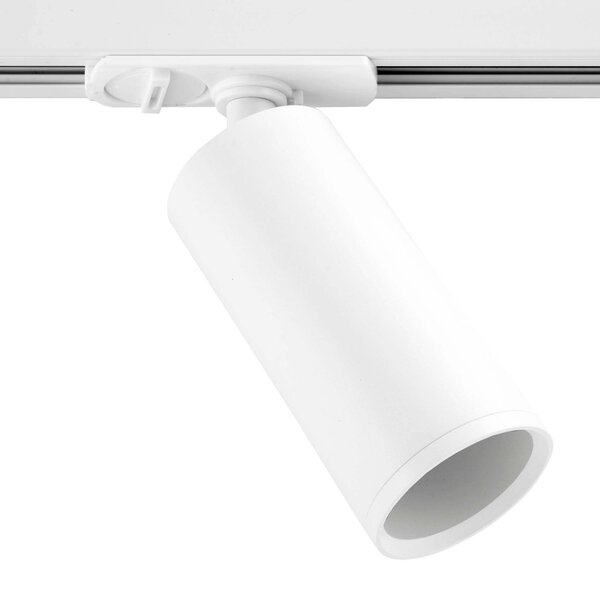 Ledvion 1m LED Railverlichting - 4 Railspots - Dimbaar - 1-Fase Railsysteem - Wit