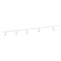 Ledvion 2m LED Railverlichting - Incl. 5 Railspots - Dimbaar - 1 Fase