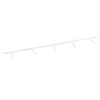 Ledvion 2m LED Railverlichting - 5 Railspots - Dimbaar - 1-Fase Railsysteem - Wit