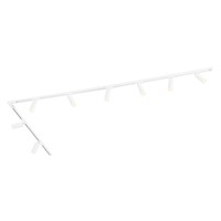 Ledvion 3m LED Railverlichting - 8 Railspots - 3W - 2700K - Dimbaar - 1-Fase Railsysteem - Wit