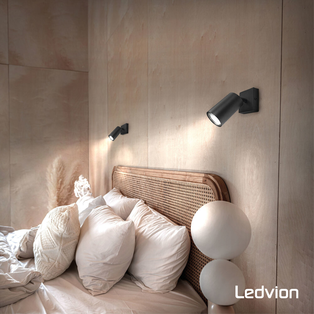 Ledvion 10x Dimbare GU10 LED Spots - 3W - 4000K - Voordeelverpakking