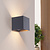 USB Oplaadbare Wandlamp Antraciet - Draadloos - 4000 mAh Accu - Geschikt voor Binnen & Buiten