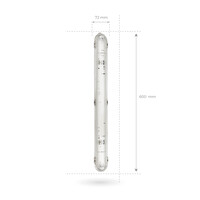 Ledvion LED TL Armatuur met Sensor 60cm - IP65 - RVS Clips