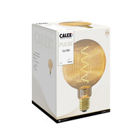 Calex Calex Nantes Filament G125 - E27 - 4W - 1800K - 190 Lumen - Amber