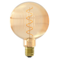 Calex Calex Nantes Filament G125 - E27 - 4W - 1800K - 190 Lumen - Amber