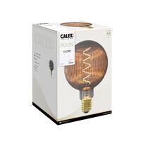 Calex Calex Nantes Filament G125 - E27 - 4W - 1800K - 40 Lumen - Smokey