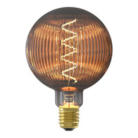 Calex Calex Nantes Filament G125 - E27 - 4W - 1800K - 40 Lumen - Smokey