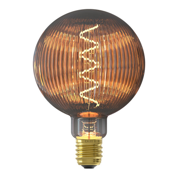 Calex Calex Nantes Filament G125 - E27 - 4W - 1800K - 40 Lumen - Smokey