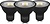 Calex Reflector LED Lamp - GU10 - 5W - 2700K - 400 Lumen - 3 Pack