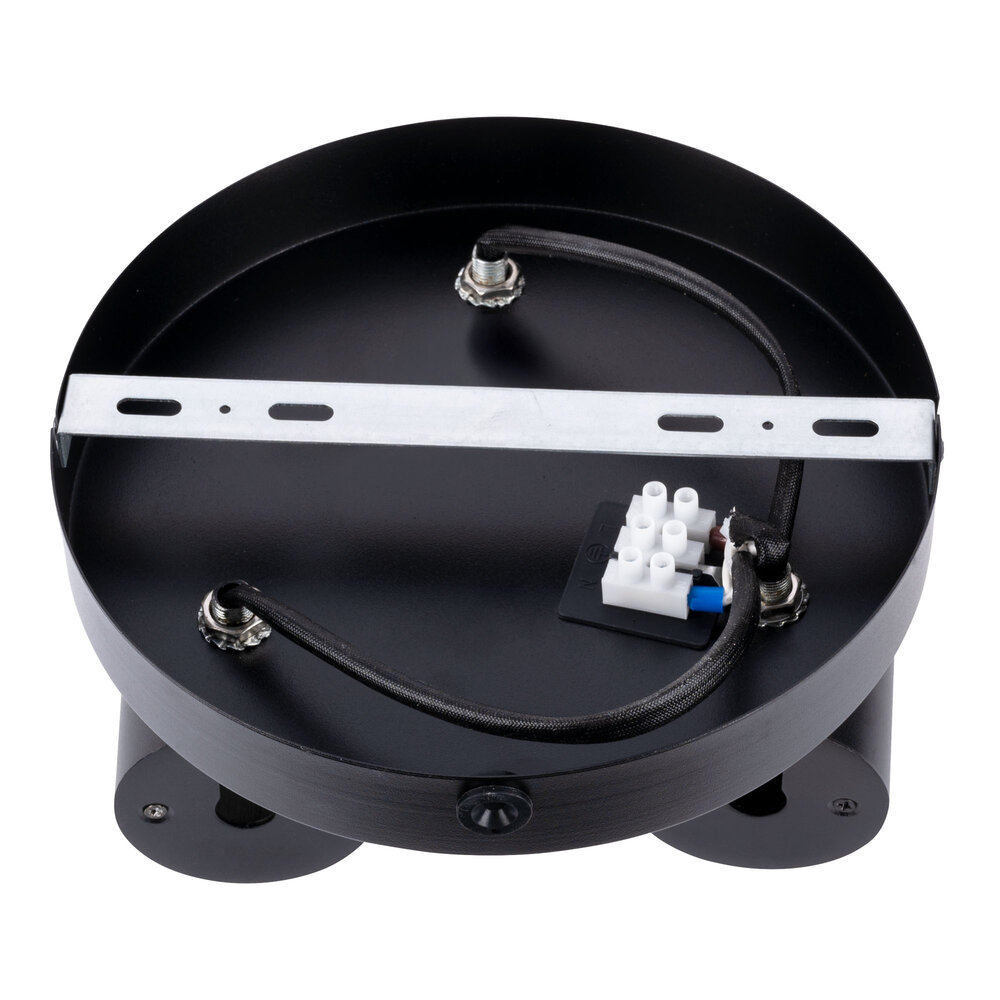 Ledvion LED Plafondspot Zwart Trio - Dimbaar - 3W - 2700K - Kantelbaar