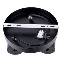 Ledvion LED Plafondspot Zwart Trio - Dimbaar - 3W - 2700K - Kantelbaar