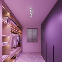 Ledvion LED Plafondspot Wit Trio - Dimbaar - 4,9W - RGB+CCT - Kantelbaar