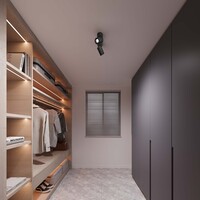 Ledvion LED Plafondspot Zwart Duo - Dimbaar - 3W - 6500K - Kantelbaar