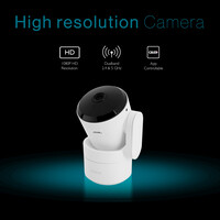 Tiqvi Smart Binnen PTZ Camera - WiFi - 1080P - Beveiligingscamera - Nightvision Camera Wifi