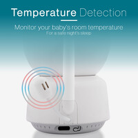 Tiqvi Smart Babyfoon met Camera met App en Monitor - WiFi - 1080P